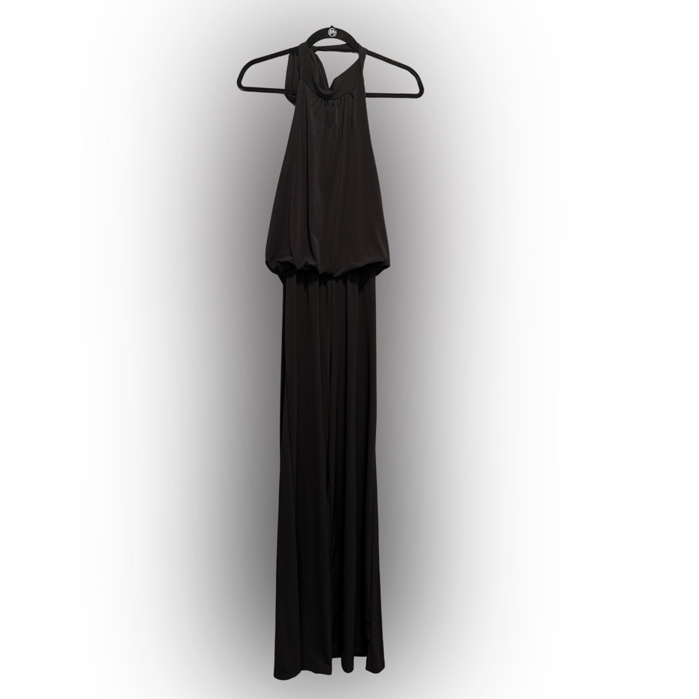 Black Halter Jumpsuit